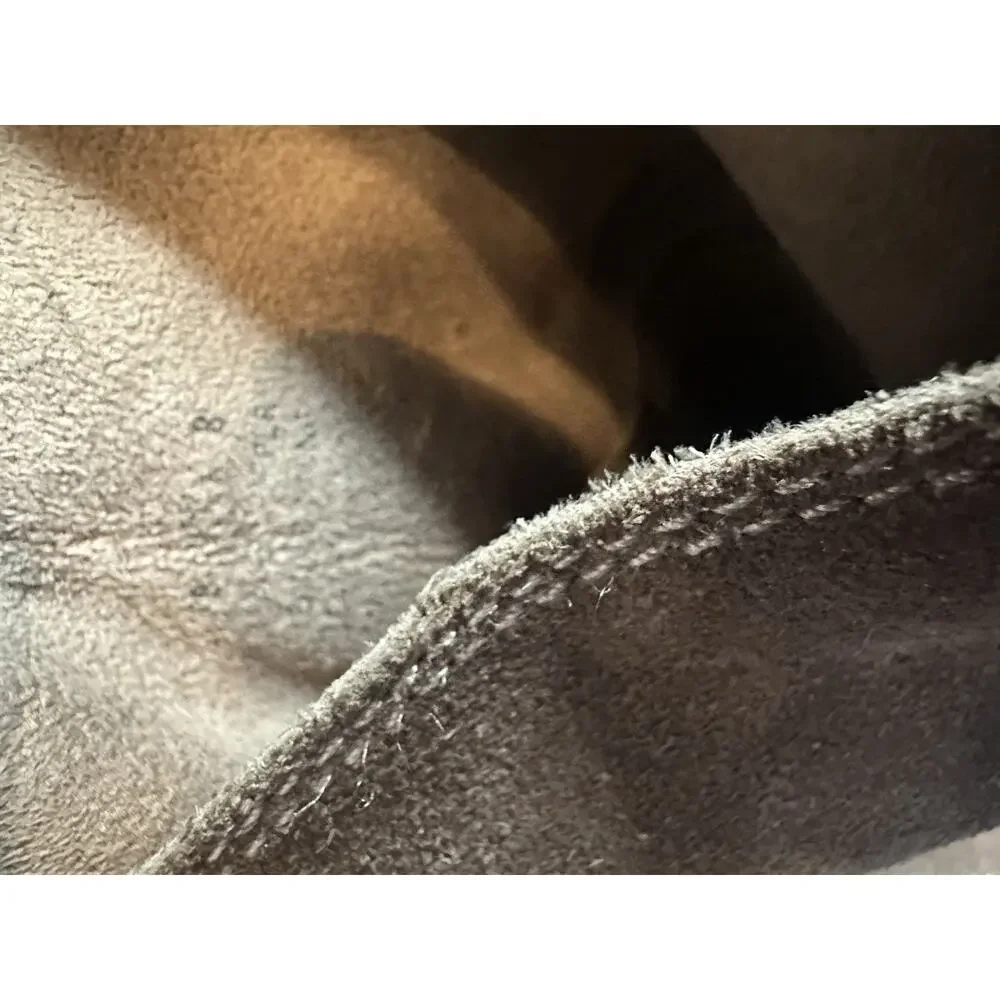 Freebird by Steven FB-Brock Suede Over The Knee Boho Rustic Gray Boots 8